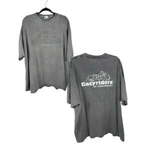 VTG Easyriders Cincinnati 2XL Men’s Short‎ Sleeve Grey Tshirt USA
